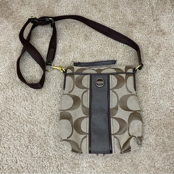 Coach Bags Coach Crossbody Brown And Tan Poshmark